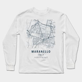 maranello simple map Long Sleeve T-Shirt